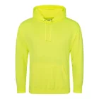 AWDis pulóver Electric Hoodie 280 neon sárga