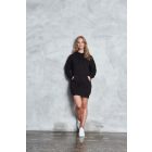 AWDis női pulóver-ruha Dress 280 fekete