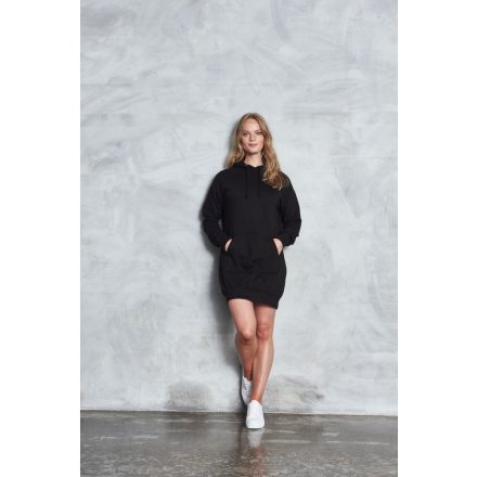 AWDis női pulóver-ruha Dress 280 fekete
