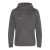 AWDis pulóver Cross Neck Hoodie 330 melírozott sötétszürke