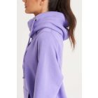 AWDis pulóver Cross Neck Hoodie 330 digitális levendula