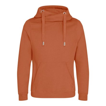 AWDis pulóver Cross Neck Hoodie 330 gyömbér