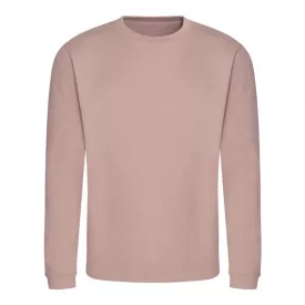 JustHoods pulóver Awdis 280 dusty pink