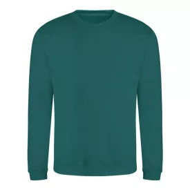 JustHoods pulóver Awdis 280 jade