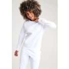 AWDis női pulóver Sweat 280 fehér