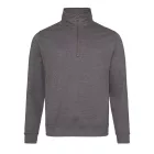 AWDis pulóver Sophmore ¼ Zip 280 ébenszürke