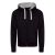 AWDis pulóver Heavyweight Hoodie 400 fekete