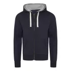 AWDis pulóver Heavyweight Hoodie 400 tengerkék