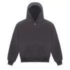 AWDis pulóver Heavyweight Zoodie 440 ébenszürke