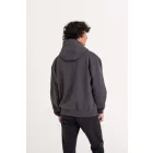 AWDis pulóver Heavyweight Zoodie 440 ébenszürke