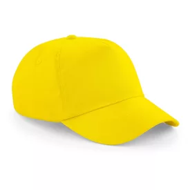 Beechfield baseball sapka Original 5P sárga