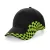 Beechfield baseball sapka Grand Prix 5P fekete-lime
