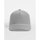Beechfield baseball sapka Rope Detail Golf 5P világos szürke-fehér