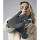 Beechfield polár kesztyű Recycled acélszürke