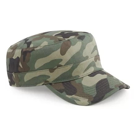 Beechfield baseball sapka Camouflage Army zöld terep