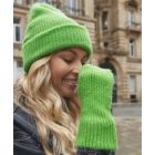 Beechfield kézmelegítő Colour Pop zöld