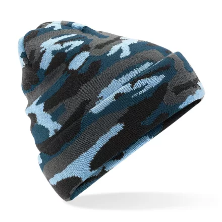 Beechfield Camo Cuffed Beanie