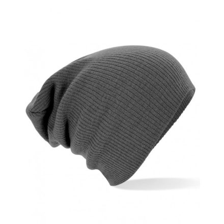 Beechfield sapka Slouch Beanie füstszürke