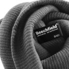 Beechfield sapka Slouch Beanie füstszürke