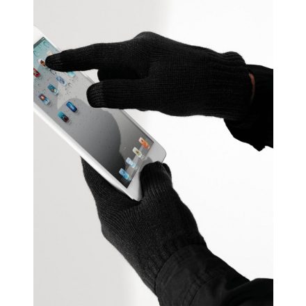 Beechfield kesztyű TouchScreen Smart fekete