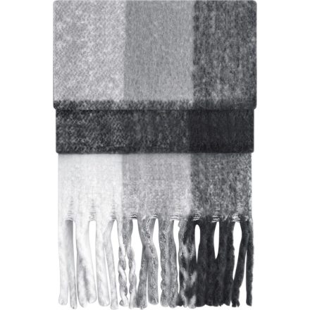Beechfield sál Fluffy Check szürke kockás