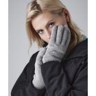 Beechfield kesztyű Thinsulate melírozott szürke