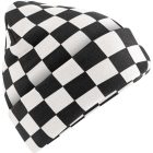 Beechfield sapka Checkerboard fekete-fehér