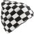 Beechfield sapka Checkerboard fekete-fehér