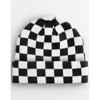 Beechfield sapka Checkerboard fekete-fehér