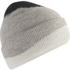 Beechfield sapka Soft Wave fekete-világosszürke-fehér