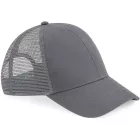 Beechfield baseball sapka Bio Trucker 6P grafit