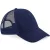 Beechfield baseball sapka Bio Trucker 6P oxford tengerkék