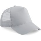 Beechfield gyerek baseball sapka Junior Snapback Trucker 5P világosszürke