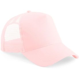   Beechfield gyerek baseball sapka Junior Snapback Trucker 5P pasztel pink