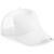 Beechfield gyerek baseball sapka Junior Snapback Trucker 5P fehér