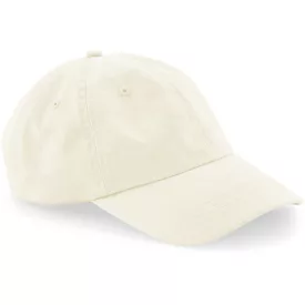 Beechfield baseball sapka Dad 6P bézs