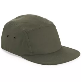Beechfield baseball sapka Camper 5P olíva
