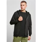 ByB pulóver Heavy Zip Hoody 300 fekete