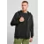ByB pulóver Heavy Zip Hoody 300 fekete