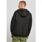 ByB pulóver Heavy Zip Hoody 300 fekete