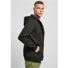 ByB pulóver Heavy Zip Hoody 300 fekete