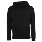ByB pulóver Heavy Zip Hoody 300 fekete