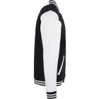 ByB pulóver College 330 fekete-fehér