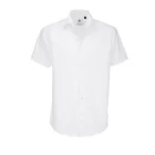 B&C rövid ujjú ing Black Tie SSL 135 fehér