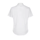 B&C rövid ujjú ing Black Tie SSL 135 fehér