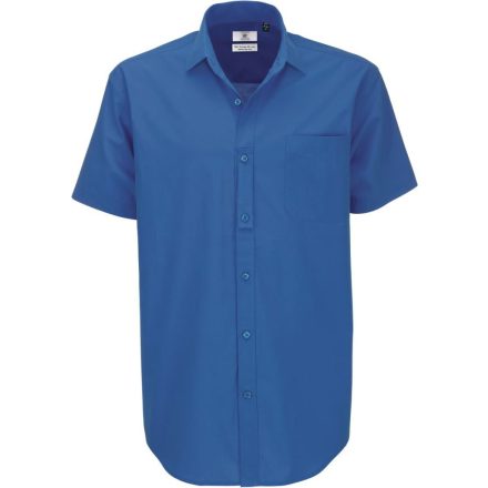 B&C rövid ujjú ing Heritage 125 kék