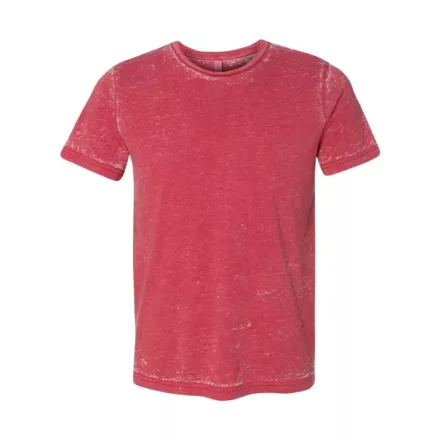 Bella+Canvas póló Unisex Texture Tee 150 mosott piros