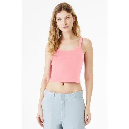 Bella+Canvas top Spaghetti rózsaszín