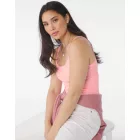 Bella+Canvas top Spaghetti rózsaszín