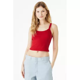 Bella+Canvas top Spaghetti piros